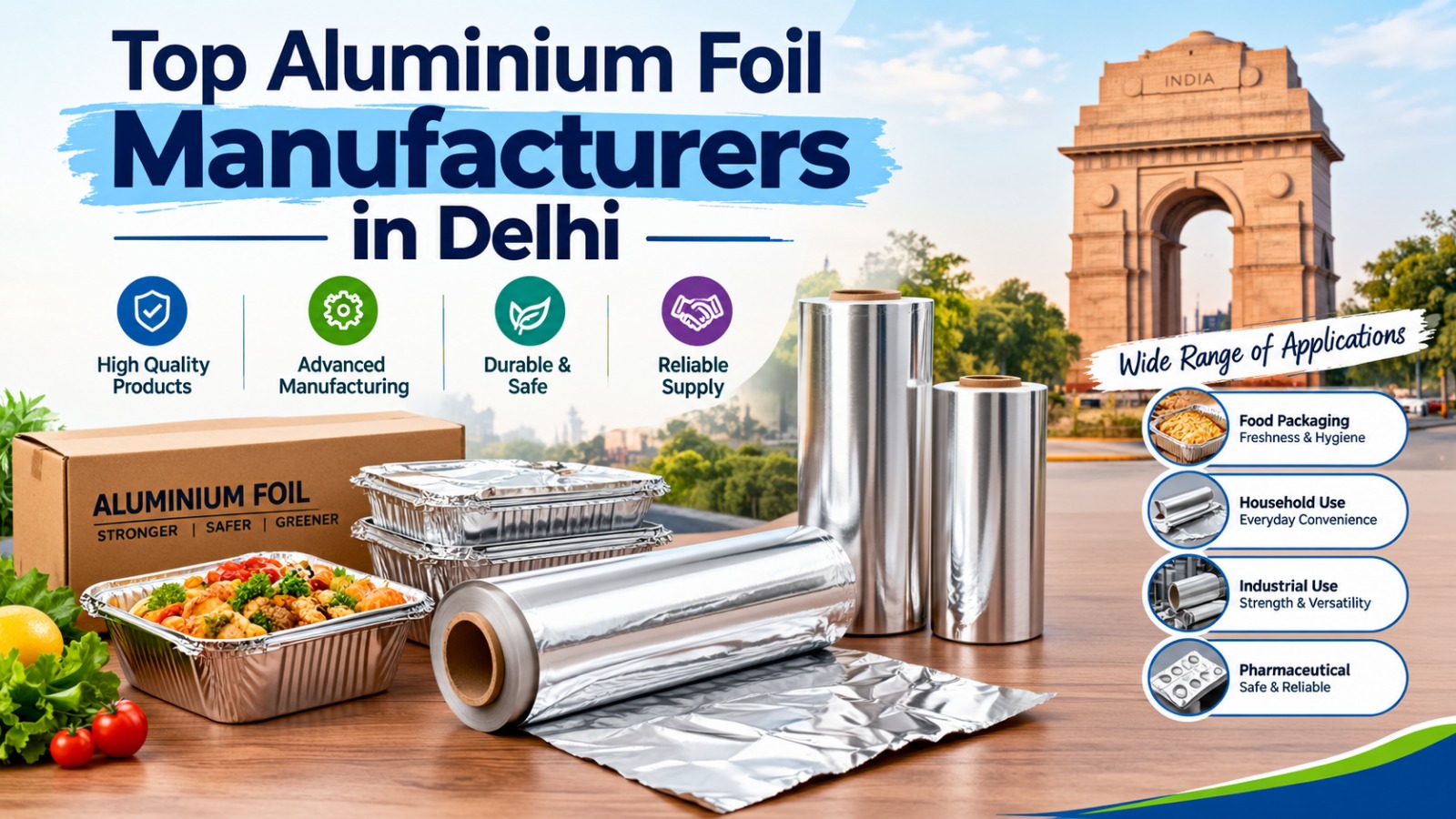 Top Aluminium Foil Manufacturers in Delhi
